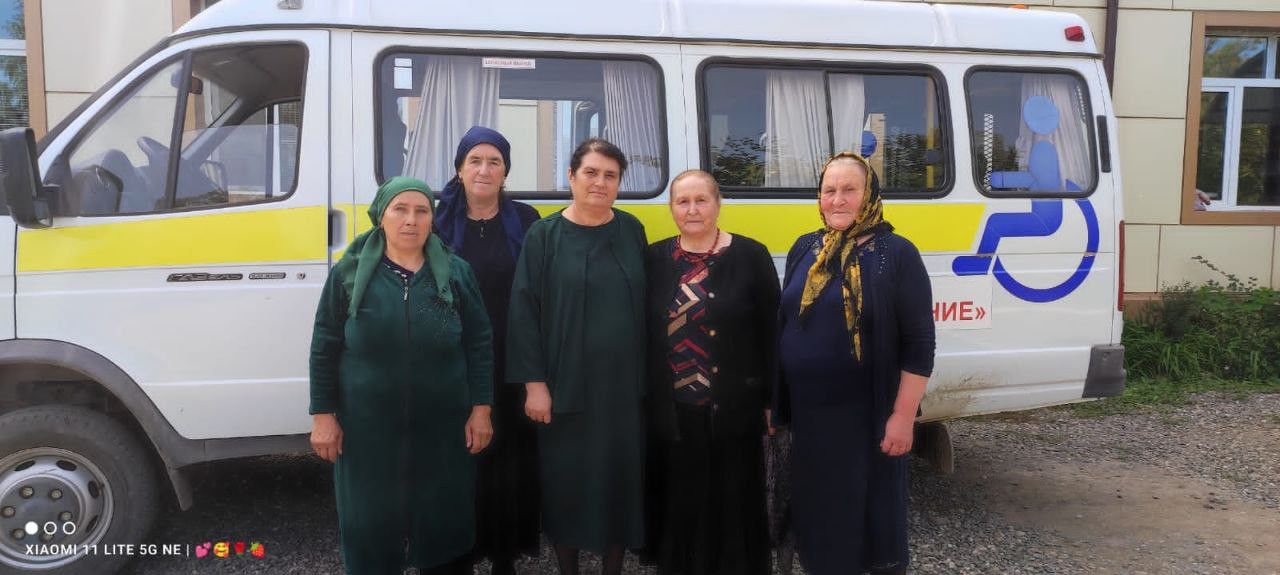 ВЫЕЗД В РАМКАХ НАЦПРОЕКТА "ДЕМОГРАФИЯ" "СТАРШЕЕ ПОКОЛЕНИЕ"